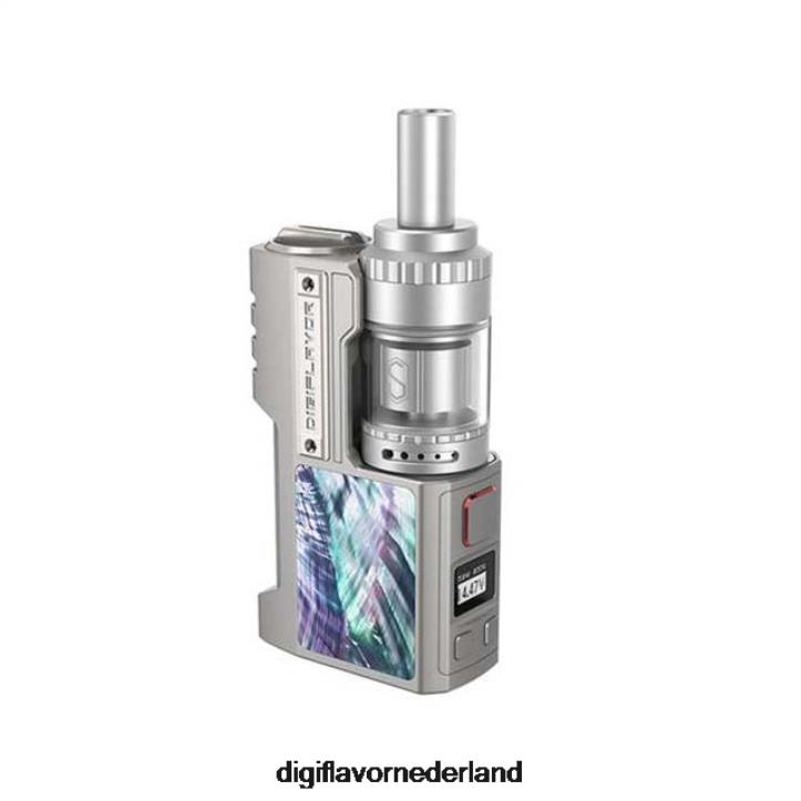 Digiflavor Z1 SBS kit met sirene 3 gta zilvergrijze schelp XBHX111 - Geekvape Digiflavor Review