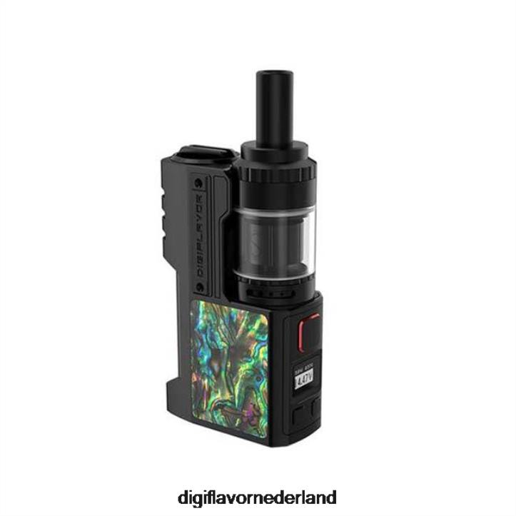 Digiflavor Z1 SBS kit met sirene 3 gta zwarte abalone schelp XBHX109 - Digiflavor Maastricht