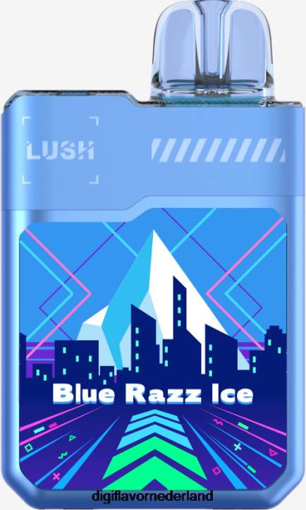 Digiflavor Geekbar LUSH wegwerpartikelen blauw razz-ijs XBHX4 - Digiflavor Geekvape Disposable