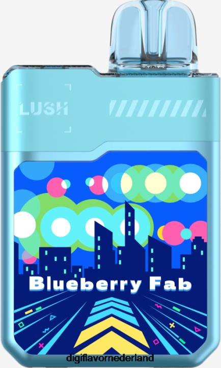 Digiflavor Geekbar LUSH wegwerpartikelen bosbessen fantastisch XBHX5 - Digiflavor Vape For Sale