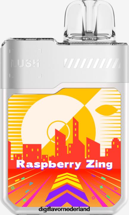 Digiflavor Geekbar LUSH wegwerpartikelen frambozen zing XBHX12 - Digiflavor Vape