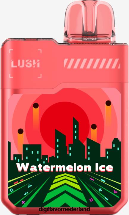 Digiflavor Geekbar LUSH wegwerpartikelen watermeloen ijs XBHX1 - Geekvape Digiflavor Review